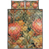 Australia Waratah Quilt Bed Set - Australian Waratahs Quilt Bed Set