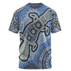 Australia Aboriginal T-shirt - Platypus Aboriginal Dot Painting
 T-shirt