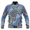 Australia Aboriginal Baseball Jacket - Platypus Aboriginal Dot Painting
 Baseball Jacket