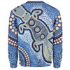 Australia Aboriginal Sweatshirt - Platypus Aboriginal Dot Painting
 Sweatshirt