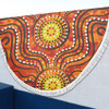 Australia Aboriginal Beach Blanket - Dot Art In Aboriginal Style Beach Blanket