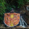 Australia Aboriginal Beach Blanket - Dot Art In Aboriginal Style Beach Blanket