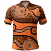 Australia Aboriginal Polo Shirt - Australian Aboriginal Background
 Polo Shirt