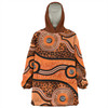 Australia Aboriginal Snug Hoodie - Australian Aboriginal Background
 Snug Hoodie