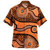 Australia Aboriginal Hawaiian Shirt - Australian Aboriginal Background
 Hawaiian Shirt