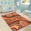 Australia Aboriginal Area Rug - Australian Aboriginal Background
 Area Rug