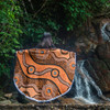Australia Aboriginal Beach Blanket - Australian Aboriginal Background
 Beach Blanket