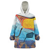 Australia Aboriginal Snug Hoodie - Stingray Aboriginal Art Snug Hoodie