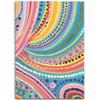 Australia Aboriginal Area Rug - Australian Indigenous Aboriginal Art Vivid Pastel Colours Ver 3 Area Rug