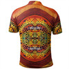 Australia Aboriginal Polo Shirt - Australian Indigenous Aboriginal Art And Dot Painting Techniques Polo Shirt