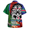 New Zealand Warriors Grand Final Hawaiian Shirt - A True Champion Will Fight Through Anything With Polynesian Patterns