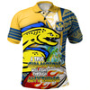 Parramatta Eels Grand Final Polo Shirt - A True Champion Will Fight Through Anything With Polynesian Patterns