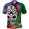 New Zealand Warriors Grand Final Polo Shirt - A True Champion Will Fight Through Anything With Polynesian Patterns