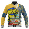 Parramatta Eels Grand Final Baseball Jacket - A True Champion Will Fight Through Anything With Polynesian Patterns