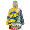 Parramatta Eels Grand Final Snug Hoodie - A True Champion Will Fight Through Anything With Polynesian Patterns