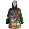 Penrith Panthers Grand Final Snug Hoodie - A True Champion Will Fight Through Anything With Polynesian Patterns