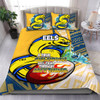 Parramatta Eels Bedding Set - A True Champion Will Fight Through Anything With Polynesian Patterns