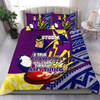 Melbourne Storm Bedding Set - A True Champion Will Fight Through Anything With Polynesian Patterns