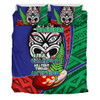 New Zealand Warriors Bedding Set - A True Champion Will Fight Through Anything With Polynesian Patterns