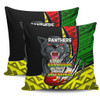 Penrith Panthers Pillow Cover - A True Champion Will Fight Through Anything With Polynesian Patterns