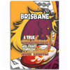 Brisbane Broncos Area Rug - A True Champion Will Fight Through Anything With Polynesian Patterns