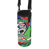 New Zealand WarriorsWater Bottle Sleeve - A True Champion Will Fight Through Anything With Polynesian Patterns Water Bottle Sleeve