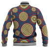 Australia Aboriginal Baseball Jacket - Beautiful Indigenous Seamless Pattern Based in Universe with Galaxies Form Baseball Jacket
