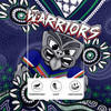 New Zealand Warriors Rugby Jersey - Custom Blue Warriors Blooded Aboriginal Inspired