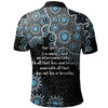 Australia Aboriginal Polo Shirt - The More You Know The Less You Need Blue Polo Shirt