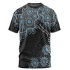 Australia Aboriginal T-shirt - The More You Know The Less You Need Blue T-shirt