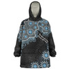 Australia Aboriginal Snug Hoodie - The More You Know The Less You Need Blue Snug Hoodie