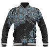 Australia Aboriginal Baseball Jacket - The More You Know The Less You Need Blue Baseball Jacket