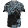 Australia Aboriginal Baseball Shirt - The More You Know The Less You Need Blue Baseball Shirt