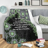 Australia Aboriginal Blanket - The More You Know The Less You Need Green Blanket