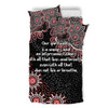 Australia Aboriginal Bedding Set - The More You Know The Less You Need Red Patterns Bedding Set