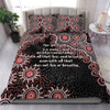 Australia Aboriginal Bedding Set - The More You Know The Less You Need Red Patterns Bedding Set
