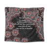 Australia Aboriginal Tapestry - The More You Know The Less You Need Red Patterns Tapestry