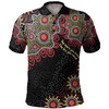 Australia Aboriginal Polo Shirt - The More You Know The Less You Need Red and Gold Patterns Polo Shirt