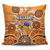 Australia Aboriginal Custom Pillow Covers - Dragonfly Flies Into Beehive And Snake Circle Pillow Covers