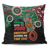 Australia Aboriginal Pillow Covers - Walking with 3000 Ancestors Behind Me With Goanna Pillow Covers