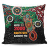 Australia Aboriginal Pillow Covers - Walking with 3000 Ancestors Behind Me With Goanna Pillow Covers