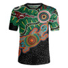 Australia Aboriginal Rugby Jersey - Walking with 3000 Ancestors Behind Me With Goanna Rugby Jersey