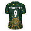 Australia Aboriginal Custom Rugby Jersey - Snake Circle And Symbols With Aboriginal Style Rugby Jersey