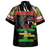 Penrith Panthers Hawaiian Shirt - Custom Talent Win Games But Teamwork And Intelligence Win Championships With Aboriginal Style