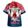Sydney Roosters Hawaiian Shirt - Custom Talent Win Games But Teamwork And Intelligence Win Championships With Aboriginal Style