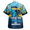 Gold Coast Titans Sport Hawaiian Shirt - Custom Talent Win Games But Teamwork And Intelligence Win Championships With Aboriginal Style