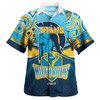 Gold Coast Titans Sport Hawaiian Shirt - Custom Talent Win Games But Teamwork And Intelligence Win Championships With Aboriginal Style