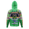 Canberra Raiders Hoodie - Custom Talent Win Games But Teamwork And Intelligence Win Championships With Aboriginal Style