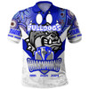 Canterbury-Bankstown Bulldogs Polo Shirt - Custom Talent Win Games But Teamwork And Intelligence Win Championships With Aboriginal Style