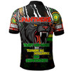 Penrith Panthers Polo Shirt - Custom Talent Win Games But Teamwork And Intelligence Win Championships With Aboriginal Style